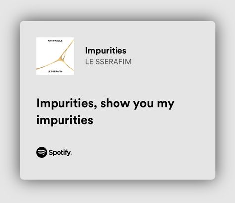 Impurities Outfits, Impurities Le Sserafim Aesthetic, City Pop, Pink Tour, Spotify Lyrics, Born Pink, Song Lyrics, You And I, Wallpapers