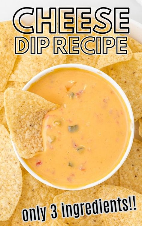 Tostitos Cheese Dip, Nacho Cheese Dip, Bread Chips, Fondue Dinner, Nachos Cheese Dip, Homemade Dips, Easy To Make Appetizers, Nacho Cheese Sauce, Cheese Dip Recipes