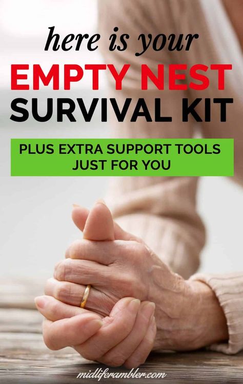 Empty Nesters Ideas, Parent Survival Kit, Empty Nest Mom, Conscious Uncoupling, Empty Nest Syndrome, Change Is Hard, Empty Nesters, Midlife Women, Empty Nest