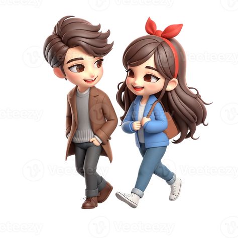 Couple Clipart, 3d Png, Cartoon Couple, Png Background, Cartoon Png, Cartoons Png, Wedding People, Tree Saw, Cityscape Photos