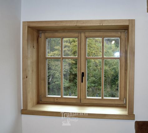 Window Paneling, Wooden Partitions, Carpentry And Joinery, Traditional Windows, Weekend House, Redecorate Bedroom, Wood Windows, House Room, Wooden House