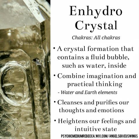 Enhydro crystal . My mom bought me one of these at the rock and gem fair. Enhydro Quartz Meaning, Enhydro Quartz, Enhydro Crystal, Gemstone Properties, Crystal Formations, Crystals Healing Properties, Spiritual Crystals, Crystal Therapy, Gemstone Meanings