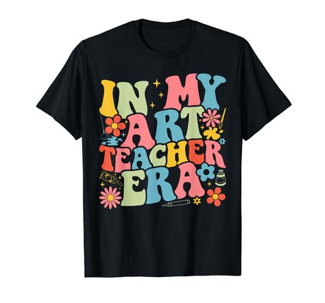 PRICES MAY VARY. In My Art Teacher Era Shirt, teacher shirt, teacher tshirts, teacher clothes, preschool teacher shirts, preschool teacher shirts, in my teacher era shirt, teacher sweatshirt, teacher t shirt, art teacher shirt, teacher era shirt, teacher t-shirts. teacher shirts for women elementary, art tshirts for women, art shirts for women, art teacher shirts, groovy teacher shirt, in my teacher era tshirt, teacher outfits for women, teacher shirts for women, teacher outfits, teacher tshirts First Day Back To School, New Teacher Gifts, Teachers Aide, Teacher Team, First Grade Teachers, My Teacher, Kindergarten Teacher, Preschool Teacher, New Teachers