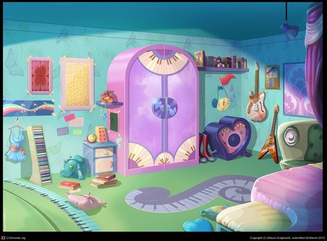 Musa dorm room Cartoon Bedroom, Meme Background, Playboy Logo, Color Script, Props Art, Fairy Friends, 80s Cartoons, Club Room, Cartoon Background