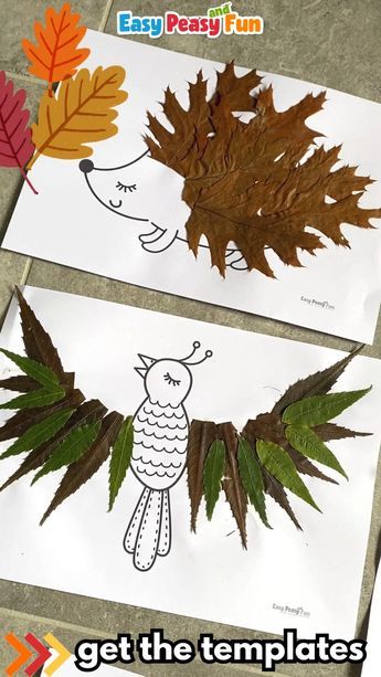 We love these ideas for leaf art projects for kids. These easy fall crafts are a great way to use real leaves as a crafting material. Crafts with leaves are something kids love to get creative with, and the finished projects are always amazing. Kids Autumn Leaf Crafts, Fall Craft Kindergarten Easy, Leaf Crafts For Kindergarten, Fall Thanksgiving Crafts For Toddlers, Fall Leaf Scavenger Hunt, Leaf Pumpkin Craft, Leaf Artwork For Kids, Toddler Fall Leaf Crafts, Leaves Activities For Kindergarten