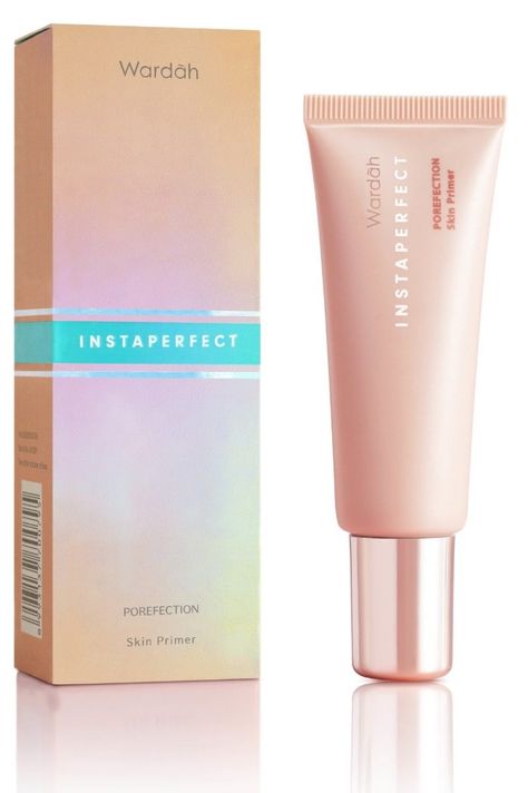 Wardah - InstaPerfect PoreFection Skin Primer Cosmetic Packaging Design, Packaging Designs, Makeup Primer, Cosmetic Packaging, Product Packaging, Face Care, Packaging Design, Logo Design, Indonesia