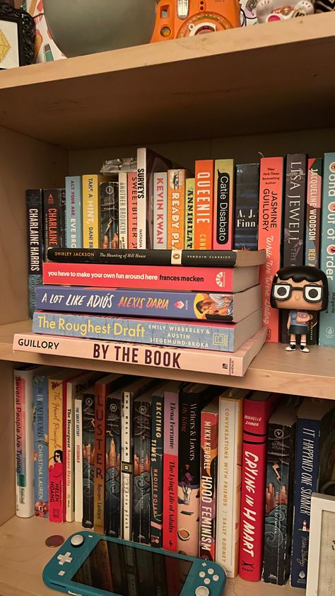 Book Haul Instagram Story, House Libraries, Book Piles, Pretty Bookshelves, 2023 Moodboard, Kevin Kwan, Jacqueline Woodson, Bookshelf Inspiration, Bookshelf Organization