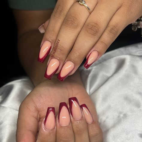 fine like wine 🍷 @dynamicnailsupply acrylic powder @kupainc top coat October : 15% off all halloween sets sale end oct 31 #nailtech #nailart #nails #nailsofinstagram #naildesign #nailxster #naildesign #gwinnett #gwinnettnails #explore #explorepage #exploremore #burgundy #fallnails #autumn #holiday #inspo Fallnails Autumn, Autumn Holiday, Holiday Inspo, October 15, Acrylic Powder, Oct 31, Nail Tech, Top Coat, Nail Designs