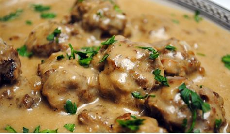 German Meatballs, Vegan Swedish Meatballs, Swedish Meatball Sauce, Meatballs Sauce, Spaetzle Recipe, Meatballs And Gravy, Bariatric Eating, Swedish Meatballs, Bariatric Recipes