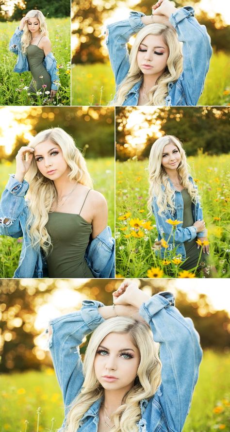 Highschool Senior Photoshoot Ideas, Spring Senior Picture Ideas, Outside Senior Pictures, Photography Location Ideas, Fall Poses, Spring Senior Pictures, Summer Shoot, Senior Portraits Girl, School Senior Pictures