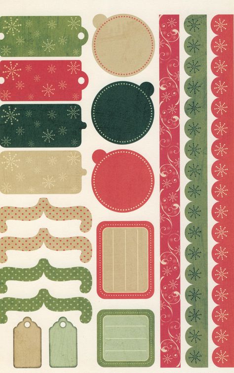 Christmas Stickers Printable, Christmas Topper, Scrapbook Printing, Christmas Collage, Christmas Journal, Printable Scrapbook Paper, Christmas Scrapbook, Diy Journal, Peace On Earth