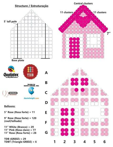 Balloon Template Pattern, Balloon Decorations Diy Tutorials, Balloon Walls, Balloon Template, Balloon Tree, Christmas Balloon Decorations, Balloon Garland Diy, Diy Balloon Decorations, Balloon Sculptures