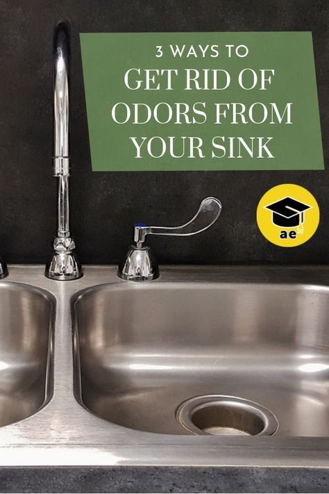 Tired of coming home and being greeted by a smelly sink? Read our top 3 ways on getting rid of odors from your sink! Smelly Sink, Quick Cooking Recipes, Organizing Hacks, Quick Cooking, Garbage Disposal, In Kitchen, Cleaning Organizing, Cleaning Tips, Coming Home