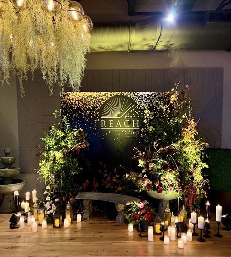 Opt for a candle lit, dreamy photo moment to enchant your guests ✨📸 #bfloralnyc #photomoment #reachprep #candlelit Photo Moment, Floral Photo, The Drama, Event Decor, Photo Booth, Candle Decor, Floral Arrangements, Drama, Table Decorations