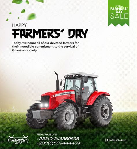 Agriculture Slogans, Beard Wallpaper, Farmers Day, Mahindra Tractor, Insect Netting, Publicidad Creativa, Hybrid Design, Tractor Parts, Creative Ads