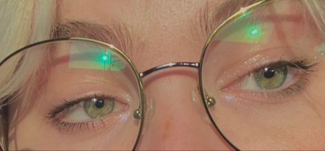 Green Eyes With Glasses Aesthetic, Green Eyes Glasses Aesthetic, Eyes Talk, Pretty Eyes, Eye Glasses, Green Eyes, Genshin Impact, Mint Green, Black Cat