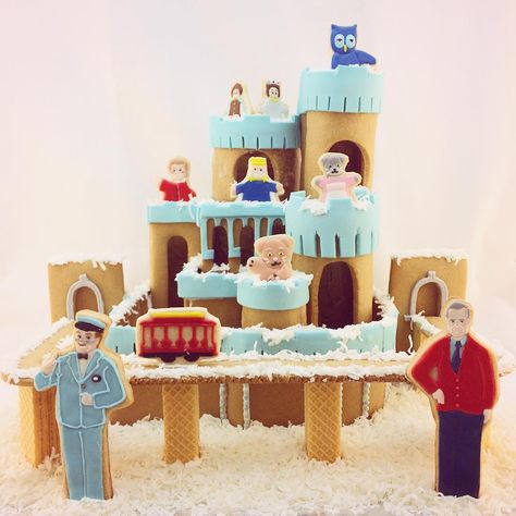 Yummyholic, Jasmine Cho on Instagram: “Completed gingerbread display of "Christmas with Mister Rogers"! 😄❤️😊💕 #ppggingerbreadhousecompetition” Gingerbread Display, Coco Puffs, Mister Rogers Neighborhood, Mister Rogers, Mr Rogers, Trunk Or Treat, Gingerbread Houses, Gingerbread House, Beautiful Day