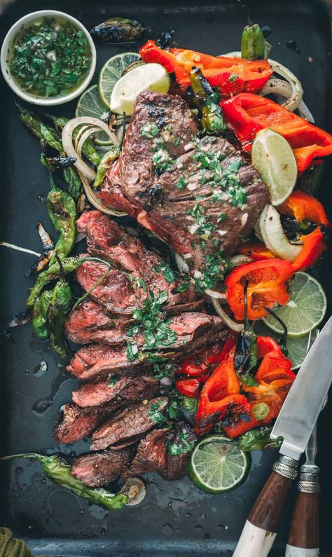 Easy Grilled Hanger Steak Recipe (no marinade) - Girl Carnivore Hanger Steak Recipes, Chateaubriand Recipe, Filet Mignon Roast, Steak Toppings, Meat Ideas, Whole Beef Tenderloin, Butcher's Cut, Beef Tenderloin Roast, Steak Marinade Recipes