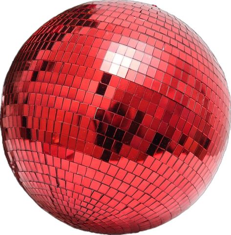 Pack of 2 - 10 Red Disco Mirror Ball - Large Disco Ball with Hanging Swivel Ring 70s Theme Party Decorations, Ideas Cena, Red Disco Ball, Large Disco Ball, Tiny Mirrors, 70s Theme Party, Disco Ball Mirror, Disco Mirror, Square Mirrors