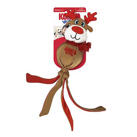 KONG® Holiday Wubba™ Assorted Dog Toy | dog Plush Toys | PetSmart Holiday Characters, Quiet Play, Wire Dog Crates, Pet Stores, Santa Reindeer, Healthy Exercise, Dry Dog Food, Santa And Reindeer, Dog Crate