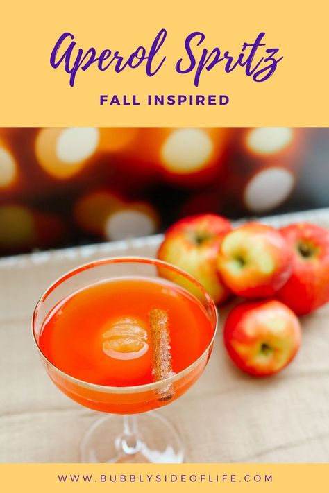 We're taking the spritz into the cooler months with these amazing fall flavors. Check out the blog now for new and fun aperol spritz recipes. aperol spritz | prosecco | fall drinks | drinks | fall cocktails Spritz Recipes, Aperol Spritz Recipe, Spritz Cocktail, Fall Flavors, Fall Cocktails, Fall Drinks, Aperol Spritz, Autumn Flavors, Autumn Inspiration