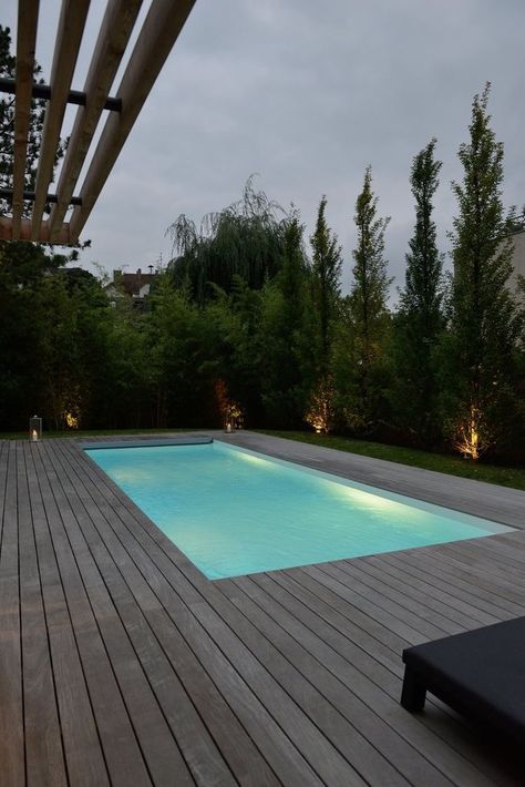 Decks Around Pools, Pool Decking, Moderne Pools, Deck Pool, Outside Pool, Garden Swimming Pool, Indoor Outdoor Pool, Strasbourg France, Modern Pools