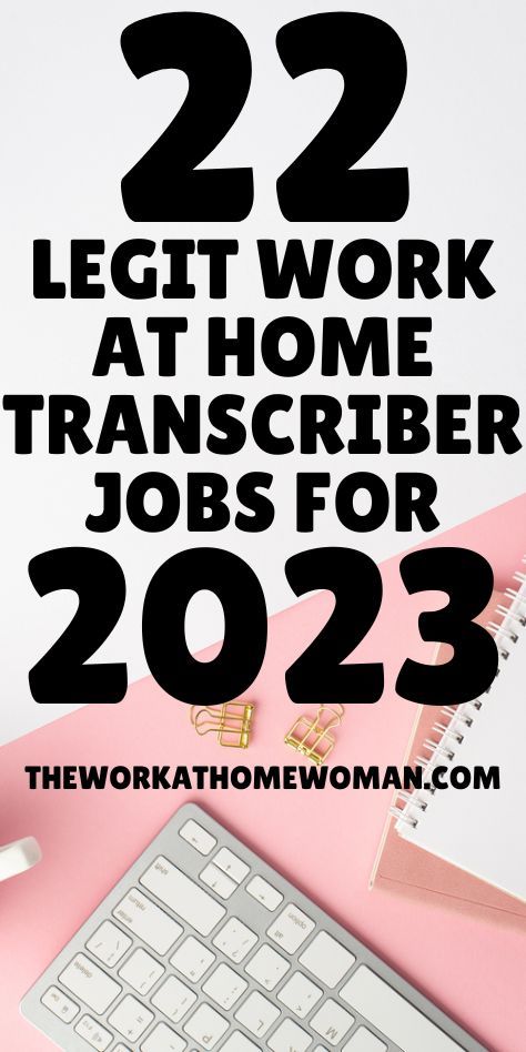 22 Legit Work at Home Transcriber Jobs for 2023 - Here is a big list of legitimate online transcription jobs! Transcriber Jobs From Home, Transcription Jobs From Home, Transcription Jobs For Beginners, Transcription Jobs, Typing Skills, Jobs From Home, Legit Work From Home, Legitimate Work From Home, Work At Home