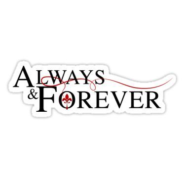 Always And Forever Sticker, Forever Sticker, Best Tattoo Designs, Online Group, Best Tattoo, Always And Forever, Vampire Diaries, Tattoo Designs, Red