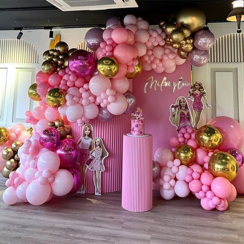 Barbie Bday, Event Stylist, Barbie Inspired, Barbie Birthday, Balloon Decorations, Cut Outs, 2nd Birthday, Cake Topper, Cake Toppers