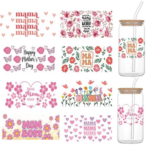 PRICES MAY VARY. BAISDY 8 Sheets UV DTF Transfer Cup Wraps for Glass Mother's Day UV DTF Wraps Sticker for 16 oz Glass Cups DIY Wood Crafts Water Bottles BAISDY 8 Sheets UV DTF Transfer Cup Wraps for Glass Mother's Day UV DTF Wraps Sticker for 16 oz Glass Cups DIY Wood Crafts Water Bottles Diy Wood Crafts, Glass Drawing, Minding My Own Business, Cup Wraps, Cup Svg, Cold Cups, Cup Decal, Quotes Prayer, Diy Cups