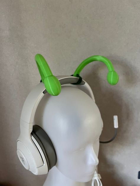 Alien Antena for Headphones / Headset for Streaming Anime Cosplay - Etsy Alien Headphones, Chibi Squad, Feeling Mischievous, Alien Headband, Alien Clothes, Streaming Anime, Headset Accessories, Alien Aesthetic, Cowgirl Costume