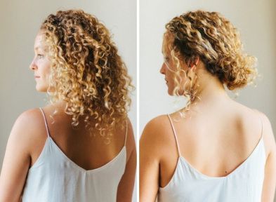 casual curly updo                                                                                                                                                                                 More Curly Hair Updo Casual, Updos For Curly Hair, Quick Bun, Creative Updos, Curly Updos, The Right Hairstyles, Hair Updos Tutorials, Luxy Hair, Curly Updo