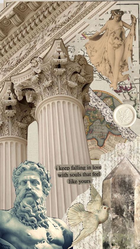 Greek Astethic, Philosophy Collage, Greek Collage, Print Development, Ancient Greece Aesthetic, Shuffles Summer, Greek Tragedy, Backyard Canopy, Roman Era