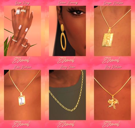 Sims 4 Jewelry, Cuban Ring, Sims 4 Nails, Sims 4 Piercings, Free Sims 4, The Sims 4 Packs, Sims 4 Game Mods, Sims 4 Mm Cc, Sims 4 Body Mods