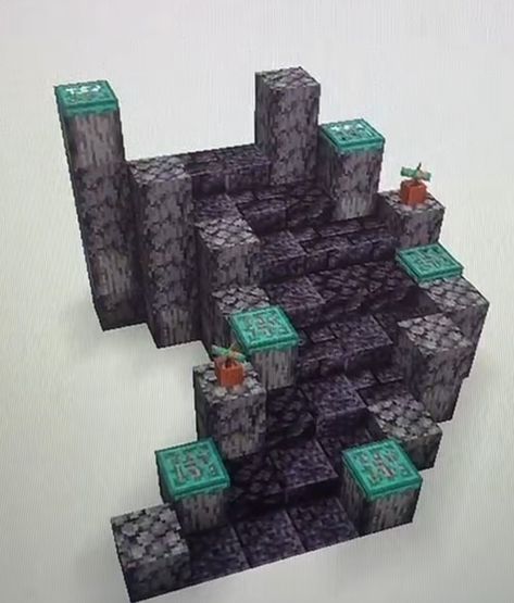 Minecraft Nether Path Design, Nether Paths Minecraft, Minecraft Gothic Builds Small, Minecraft Dark Castle Interior, Minecraft Skulk Build, Nether Pathways Minecraft, Goth Minecraft House Interior, Gothic Minecraft Decor, Minecraft Armor Display