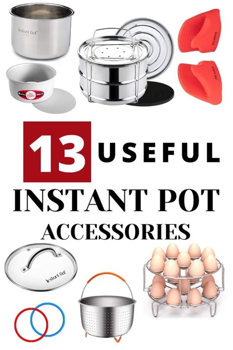 Best Instapot Recipes, Instant Pot Accessories, Pot Accessories, Electric Pressure Cooker Recipes, Steam Recipes, Easy Recipes For Beginners, Steamer Basket, Egg Bites, Vegetarian Soup