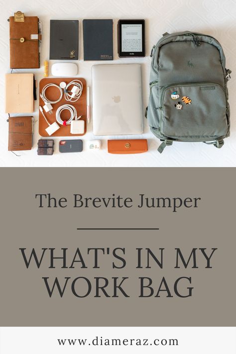 I have been using my Brevite Jumper Camera bag as my mobile office work bag. Take a look at all the things I can fit in here! Work Bag Contents, Work Backpack Essentials, Work Bag Essentials The Office, Work Bag Essentials, Packing Idea, Adorable Crafts, Planner Bag, Office Backpack, Camera Bag Backpack