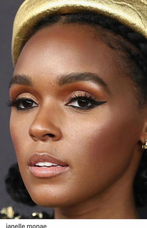 Monae Janelle, Red Carpet Makeup, Janelle Monae, Celebrity Makeup Looks, She Walks In Beauty, Janelle Monáe, Soft Glam Makeup, Soft Glam, Makeup Guru