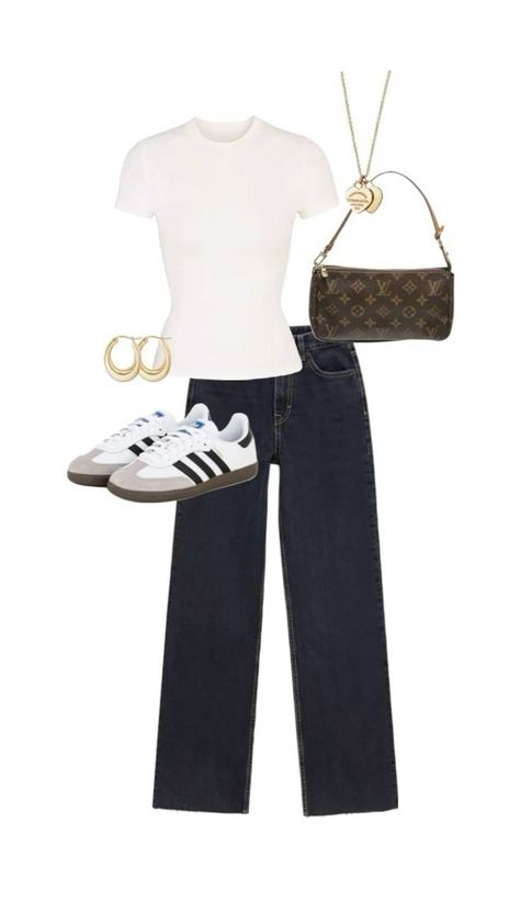 Clean Girl Outfits Ideas, Clean Girl Outfits For School, Outfit Inspo Teen Girl, Clean Girl Outfit Ideas, Girls Jeans Outfit, Clean Girl Outfits, Clean Girl Outfit, Dress Code Outfits, Girl Outfit Ideas