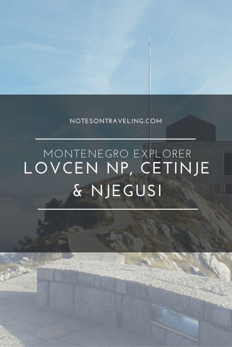 Montenegro Explorer - Lovcen National Park, Cetinje and Njegusi Travel Montenegro, Eastern Europe Travel, Baltic States, National Heroes, Adriatic Sea, Weekend Trip, Weekend Trips, Eastern Europe, Albania