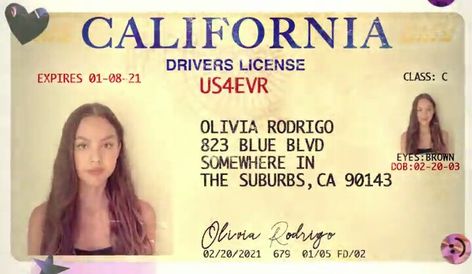 Olivia Rodrigo Cover Photo, Drivers Licence, Olivia Lyrics, Olivia Rodrigo Sour, Olivia + Core + Aesthetic, Album Journal, Movie Poster Wall, Ice And Spice, Zodiac Signs Funny