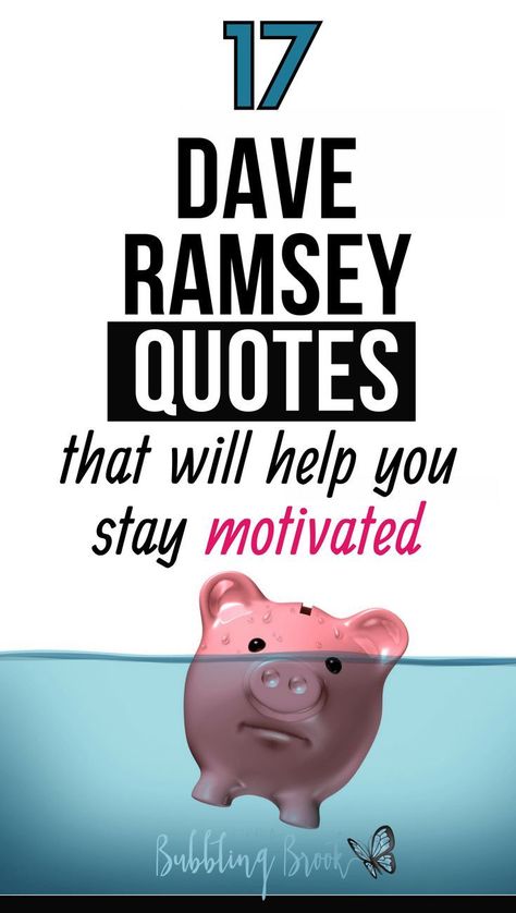 Dave Ramsey quotes that will help you stay motivated when you're paying off debt on Dave Ramsey baby steps... These are great for hanging around your house and inspiring you to stick to your budget! Ramsey Baby Steps, Dave Ramsey Debt Snowball, Dave Ramsey Quotes, Dave Ramsey Debt, Financial Peace University, Dave Ramsey Baby Steps, Total Money Makeover, Dave Ramsey Budgeting, Money Makeover