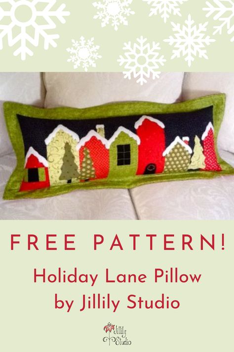 Christmas Applique Pillows Free Pattern, Quilted Pillow Patterns Free, Quilted Bench Pillow Patterns Free, Pillow Patterns Sewing Free, Quilted Pillow Covers Free Pattern, Christmas Pillows Diy Sewing Projects, Bench Pillow Patterns, Diy Christmas Pillows, Placemat Ideas