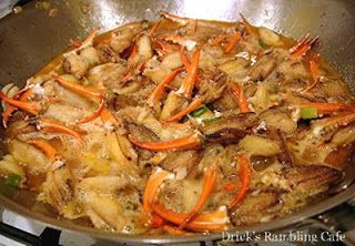 Crab Claw Bordelaise | Drick's Rambling Cafe Sauteed Crab Claws Recipe, Crab Fingers Recipe, Crab Claw Recipes, Blue Crab Recipes, Christmas Appetizer Recipes, Christmas Appetizer, Southern Recipe, Crab Dishes, Maryland Crabs