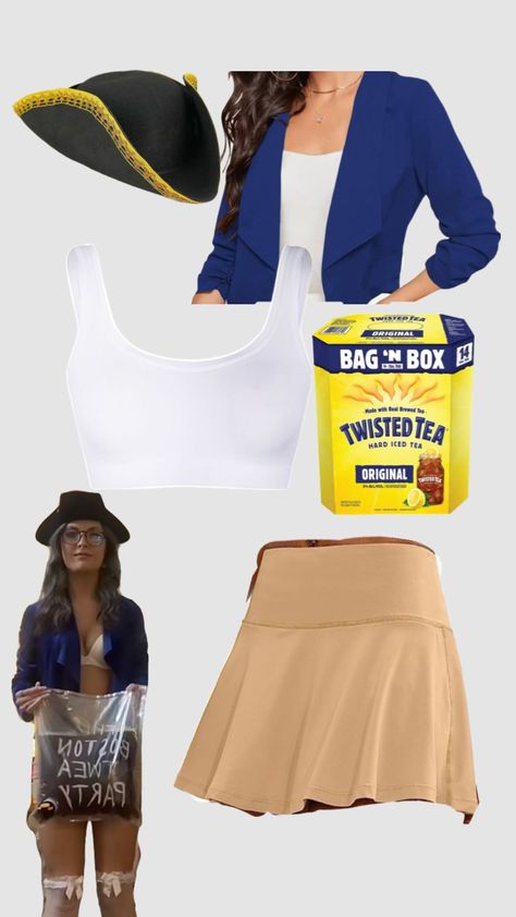 Boston tea party Halloween costume Tea Party Halloween, Super Easy Halloween Costumes, Basic Halloween Costumes, Character Halloween Costumes, Quick Halloween Costumes, Spooky Halloween Costumes, Boston Tea Party, Bff Halloween Costumes, Boston Tea