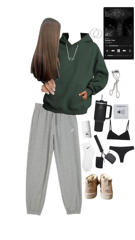 Aritzia Outfits, Outfits For Highschool, Cutesy Outfit, Comfy School Outfits, Cute Middle School Outfits, Casual Preppy Outfits, Everyday Clothes, Cute Lazy Day Outfits, Outfit Inspo Casual