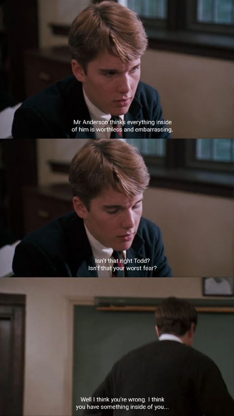 Neil And Todd Fanart Dps, Todd Anderson Quotes, Todd Anderson Aesthetic, Todd Dead Poets Society, Todd Anderson Poem, Dead Poets Society Neil Perry, Neil And Todd Dead Poets Society, Dead Poets Society Aesthetic, Todd Anderson