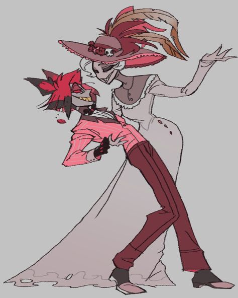 Enigma𓂀 on Twitter: "#HazbinHotel 🎶… " Alastor Vs Lucifer, Hazbin Hotel Rosie, Rosie Hazbin Hotel, Alastor X Rosie, Walpapers Cute, Monster Hotel, Alastor Hazbin Hotel, 다크 판타지, Helluva Boss And Hazbin Hotel