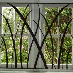 Kommetjie co. | Modern window grill, Window grill design modern, Burglar bars Window Security Bars, Modern Window Grill, Burglar Bars, Porte In Ferro, Window Grill Design Modern, Iron Garden Gates, Burglar Proof, House Window Design, Window Bars