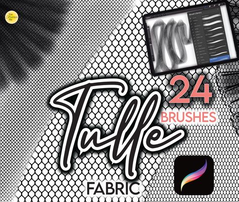 24 PROCREATE TULLE BRUSHES * Fabric Texture Netting Mesh Gown Sketch Dress Drawing Fashion Flats Trims Brush Anime Manga * Brushset Files Gown Sketch, Procreate Brushes Download, Sketch Dress, Book Illustration Design, Rude Customers, Mesh Gown, Procreate Brushes Free, Texture Drawing, Drawing Fashion